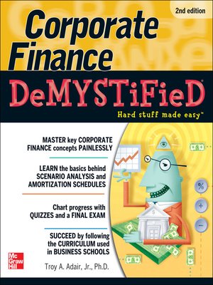 Corporate Finance Demystified - ebook